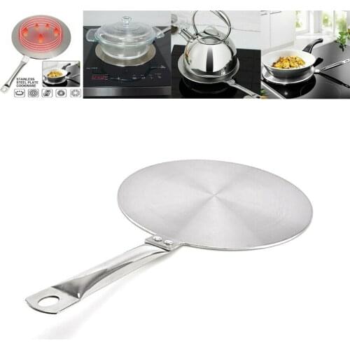 2020 Stainless Steel Induction Cooker Heat Exchanger Plate Adapter Heat Diffuser Converter For Gas/Electric/ Cooker Household