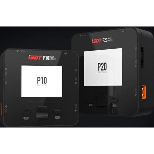 ISDT P10 P20 DUAL channel smart charger Simultaneous charging of dual batteries P10 6S P20 8S battery LiFe LiIon LiPo LiHv