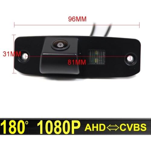 180° 1080P HD AHD Car Rear View Reverse Camera For Hyundai Elantra Sonata Accent Tucson Kia Sorento Sportage Carens Ceed Opirus