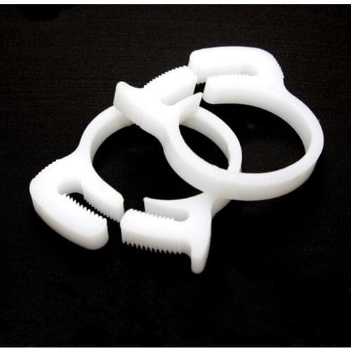 Plastic pipe clamp plastic throat hoop clamp strong pipe clamp plastic pipe hoop fastener