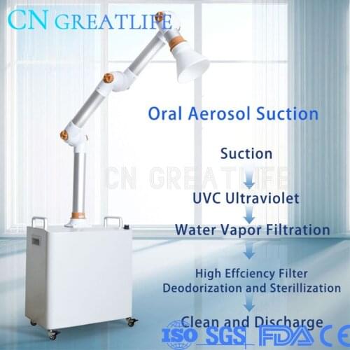 Dental Equipment Portable Dental Air Cleaning Purifier Dental External Oral Aerosol Suction
