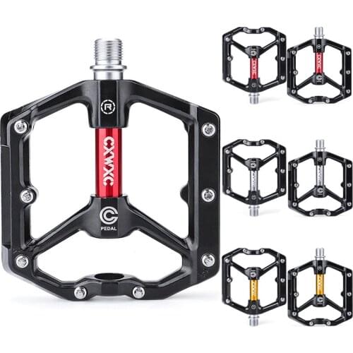 Seal Bearings Bicycle Bike Pedals Aluminum Pedal For Mtb Mountain Urban Hybrid Pedals Flat Platform Bicycle Parts Accessories