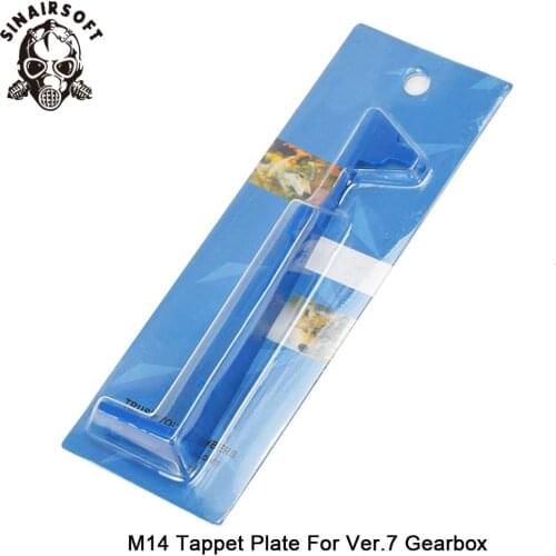 Reinforced ABS plastic Blue M14 Tappet Plate For AEG Airsoft Version 7 Gearbox For Hunting Paintball Shooting Accessories