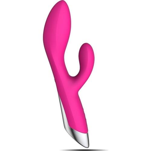 G Spot Vibrator for Women Dual Vibration Silicone Dildo Waterproof Female Vagina Clitoris Massager Sex Toys for Women Adult Toys