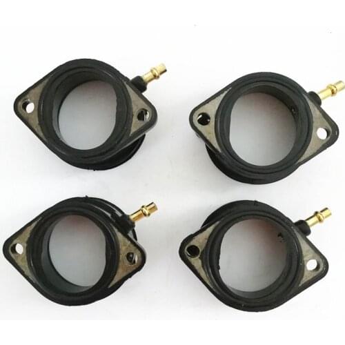 Motorcycle Carburetor Intake Glue Manifold Boots For KAWASAKI ZX1200 ZZR1200 2002 2003 2004 2005 16065-1210