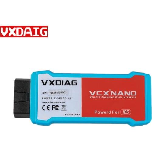WIFI Version VXDIAG VCX NANO for Mazda 2 in 1 with IDS V104 for IDS for Mazada IDS