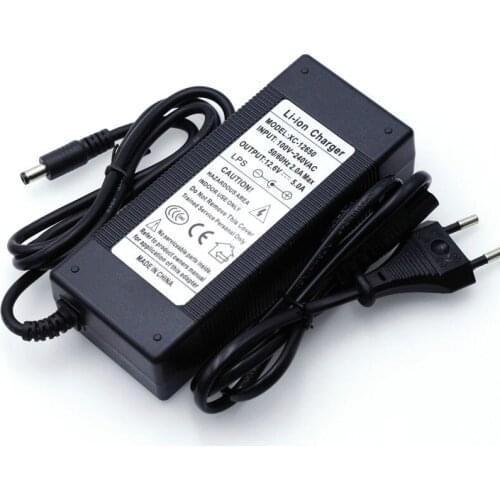 2020 Liitokala 12.6V 5A 3A 1A Lithium Battery Charger 3 series lithium Cbattery 12V battery charger+US EU AC power cord