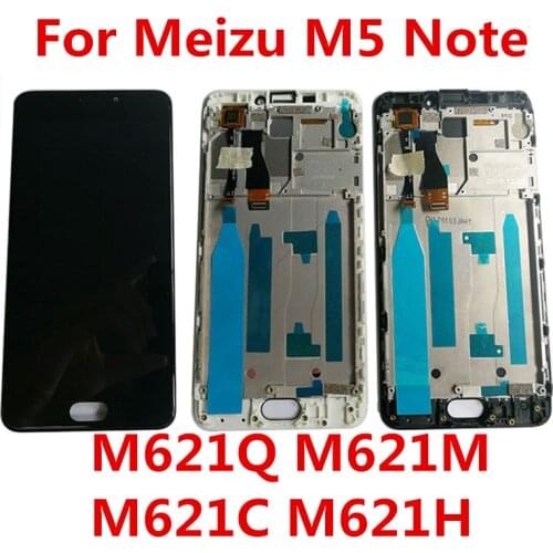 5.5 inch For Meizu M5 Note Meilan Note 5 M621Q M621M M621C M621H LCD Screen Display+Touch Panel Digitizer With Frame