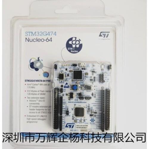 1 Pcs X NUCLEO-G474RE ARM Development Board with STM32G474RE MCU NUCLEO G474RE