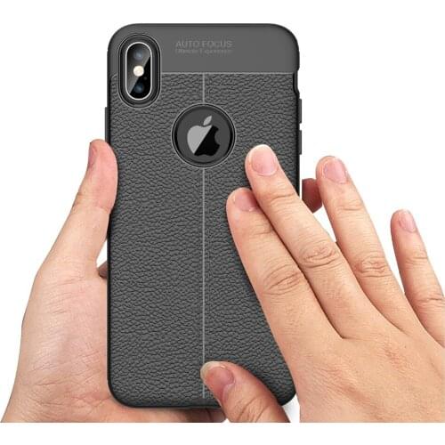 10pcs Case For iPhone XS Max Case Soft TPU Carbon Fiber Cases For iPhone XR Cases Anti Knock Cover