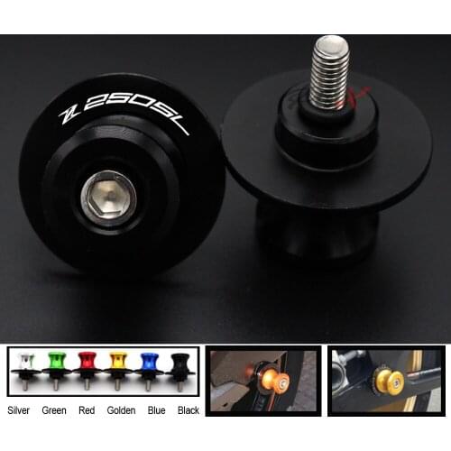 Motorcycle Accessories CNC Aluminum M10 For Kawasaki Z 250SL Z250SL Rocker Shaft Slider Bracket Screws 2015 2016 2017