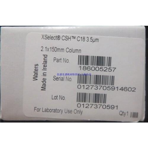For XSelect CSH C18 Column 186005257 2.1mm X 150mm