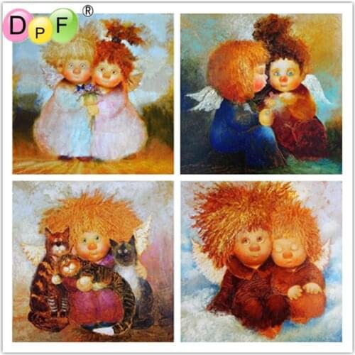 DPF Diamond Embroidery Running horse Diy Diamond Painting Cross Stitch Rhinestone Diamond Mosaic Needlework Decor crafts animal