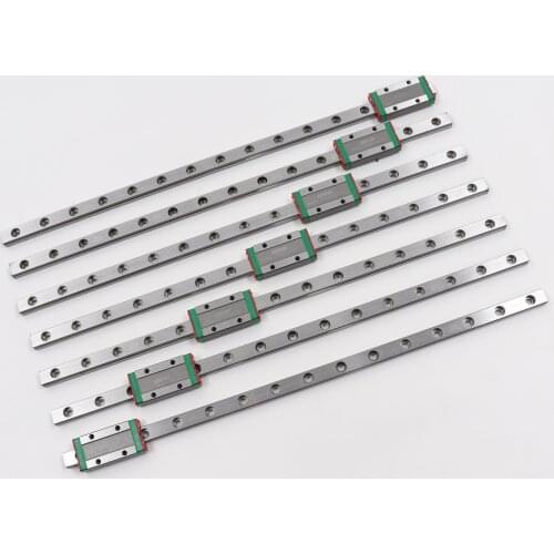7pcs Voron V2.2 3d printer motion superior quality DIY component Hiwin MGN9H carriages+300/350/400mm rails V2.2