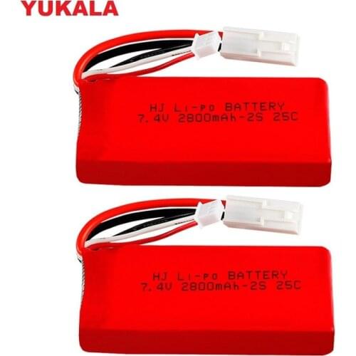 FT009 955 948 2.4G RC Racing boat 7.4V 1500MAH/2800Mah Li-polymer battery 25C 903462 7.4 v 2800 mah