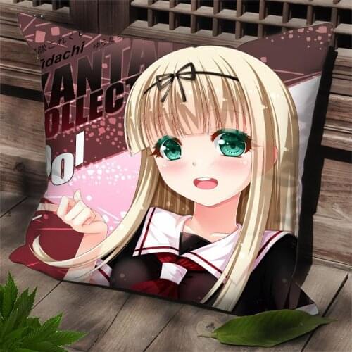 Hobby Express Kantai Collection Square Pillow Case Anime Dakimakura Cover SPC28