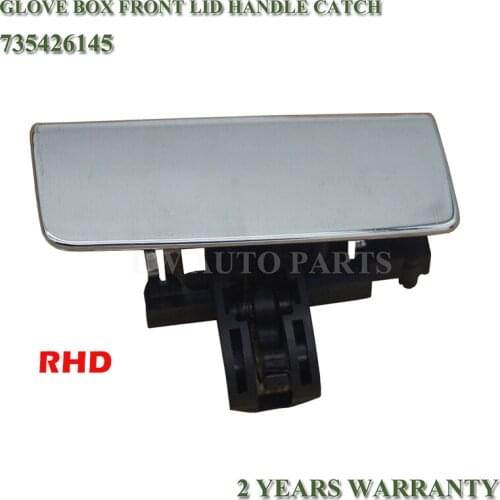 Chrome Glove Box Front Lid Handle Catch 735426145 for Fiat Grande Punto Car Accessories