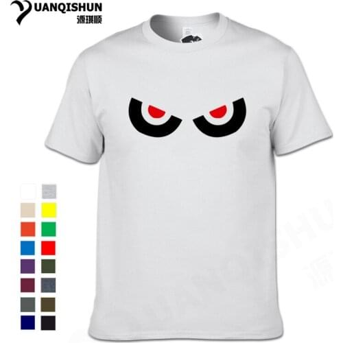 Angry Eye T-Shirt 2018 Funny Fashion Design Eye T shirt 16 Colors Boutique 100% Cotton Men T-shirt Short sleeves Tops Tee Street