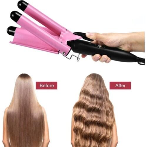 Professional Hair Curler Electric Ceramic Wave Curling Iron Salon With LED Display Fast Heating Hair Curling Irons Styler Tools