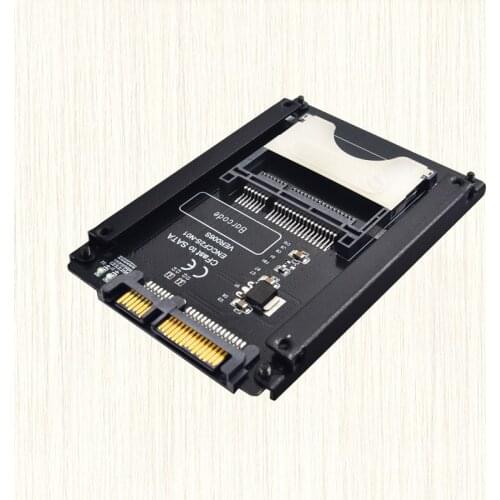 QINDIAN Add On Cards SATA Controller SD SATA Adapter Card Adapter for SATA Hard Disk CFAST to SATA Controller Adapter Reader NEW