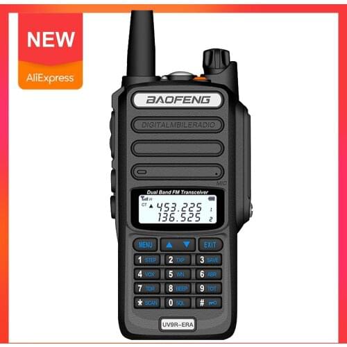 Baofeng UV-9R Plus ERA Waterproof Walkie Talkies 50km Two Way Radio Portable Long Range HAM CB Radio Stations hunting Shipping