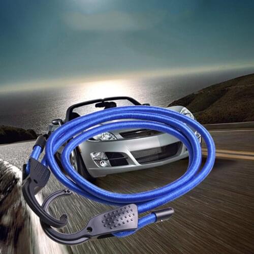Adjustable Elastic Bungee Cords Luggage Straps Ropes Belts Clotheslines with Hooks for Car