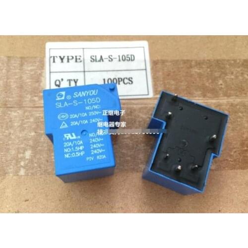 Relay SLA-S-105D 1 normally open 1 normally closed 6 feet conversion type