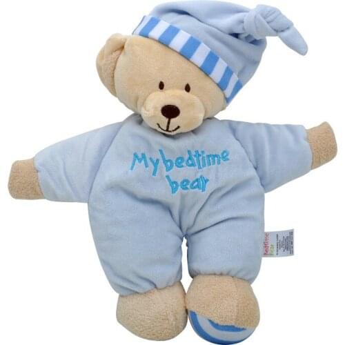 Pink blue Lovely bear Soft and delicate Gifts for children Plush toys Sleeping pillow Small Toys animal mascot