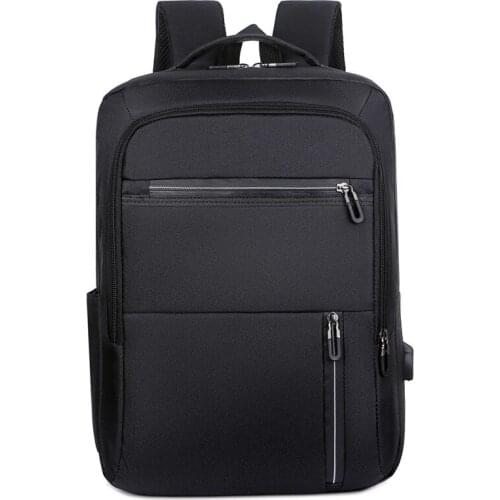Backpack Mens Sports Travel Large-capacity Male Backbag Rechargeable USB Business 15.6-inch Computer Bag Female Water-repellent