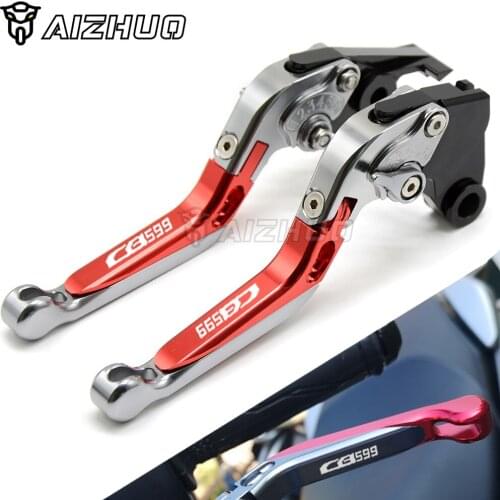 Brakes Clutch Lever Handle CNC Aluminum Motorcycle Accessories FOR HONDA CB 599 CB599 HORNET 1998-2006 2003 2004 2005