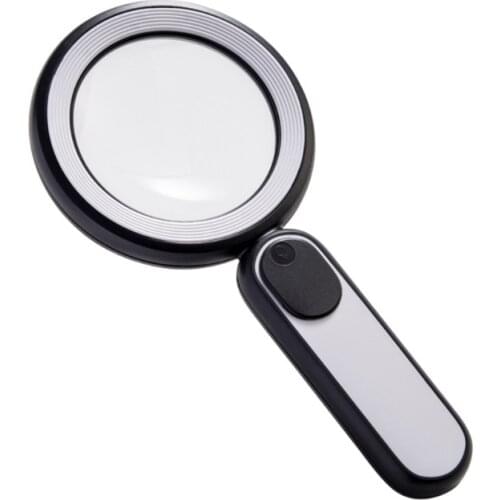 Magnifying Glass with 21 LED Light 8X Lenses Magnifier Macular Degeneration
