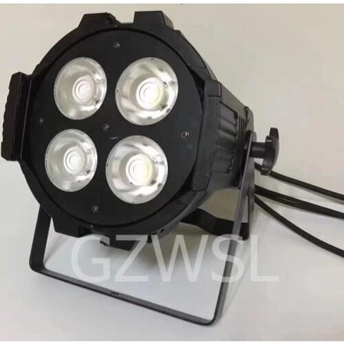 12pcs/lot 4 eyes 4*50w COB LED Blinder Stage Par Lighting DJ Club Audience DMX-512