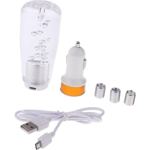 Shining Universal Manual/Automatic Car SUV LED Crystal Gear Stick Shift