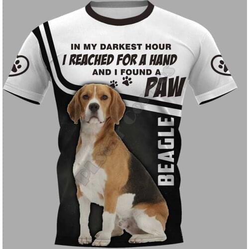 PLstar Cosmos Beagle 3D Printed t-shirt Harajuku Streetwear T shirts Funny Animal Men For Women Short Sleeve Drop Shipping