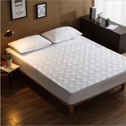 Water ripple mattress jacket, printed cotton bedspread, three-piece suit