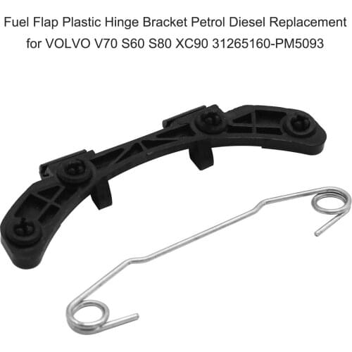Fuel Flap Plastic Hinge Bracket Petrol Diesel Replacement for VOLVO V70 S60 S80 XC90 31265160-PM5093