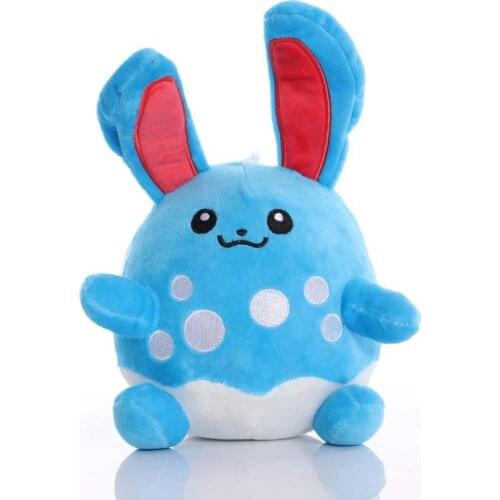 Big Size 30cm TAKARA TOMY Pokemon Azumarill Plush Toys Soft Stuffed Animals Toy Doll Birthday Gifts for Children Kids