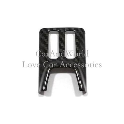 Car Hazard Warning Light Lamp Switch Button Cover Trim Frame Molding Trims For Ford Focus 4 2019 ABS Chrome Auto Accessories