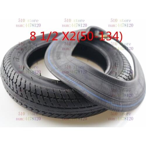 8 1/2x2 Tire for Electric Scooter Baby Trolley Children Tricycle 8.5x2 Inner Tube Tyre Wheel Parts 8 1/2x2 (50-134) Tire
