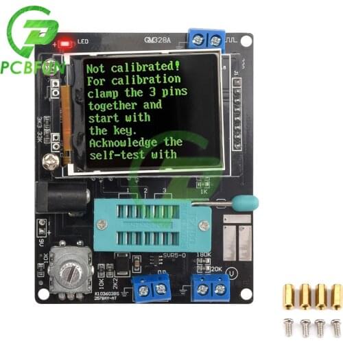 English Version GM328A Transistor Tester Diode Capacitance ESR Voltage Frequency Meter PWM Square Wave Signal Generator Solder