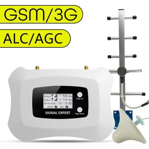 GSM Cellular Amplifier GSM 3G UMTS 900 Communication Amplifier Signal Repeater Cell Phone Signal Booster GSM 900mhz ALG AGC
