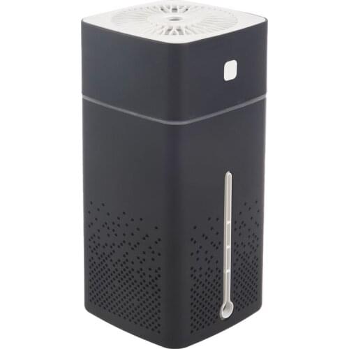 1000Ml Air Humidifier Ultrasonic Usb Diffuser Aroma Essential Oil Led Night Light Mist Purifier Humidifier Black