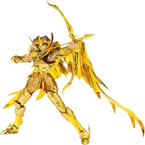 Saint cloth myth IN-STOCK Great Toys EX Sagittarius Aiolo SOG Figure Toy Metal Armor Gold Saint Model Gift