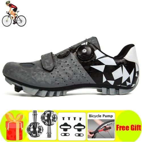 Sapatilha Ciclismo Mtb Cycling Shoes Self-locking Mountain Bike Men Outdoor Sports Lightweight Sports Women Bicicleta