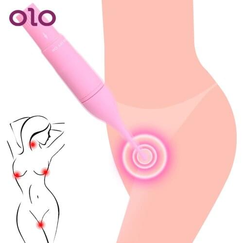 OLO G-Spot Vibrator Nipple Massager Lick Clitoris Vagina Stimulator Female Masturbation Orgasm Vibrators Sex Toys for Women