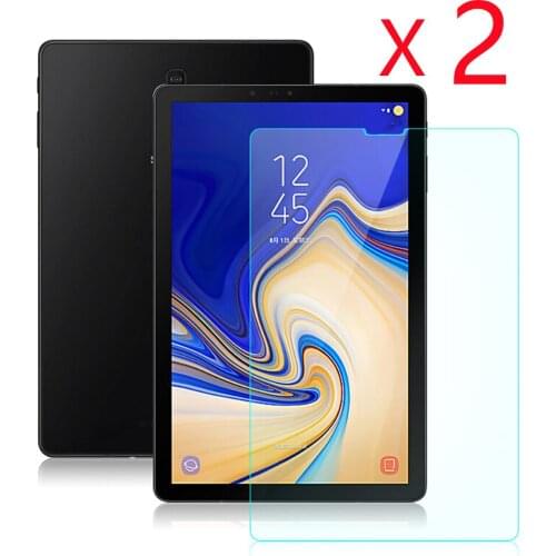 2Pcs Tablet Tempered Glass Screen Protector Cover for Samsung Galaxy Tab S4 T830 T835 10.5 Inch Ultra-clear Eye Protection Film