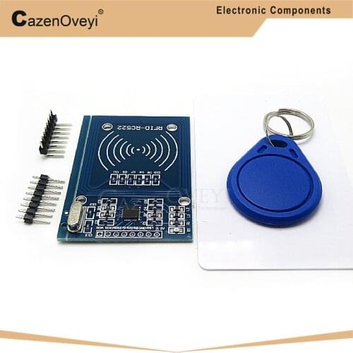 1pcs/lot MFRC-522 RC522 RFID RF IC card sensor module to send S50 Fudan card, keychain for In Stock