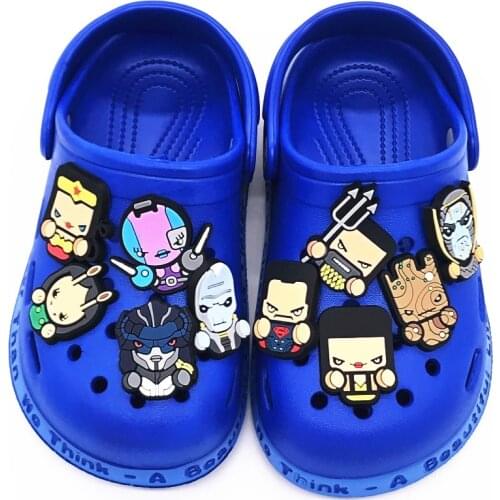 10PCS Anime Shoes Charms Accessories Fit Garden Croc Jibz Bands Bags Boys Party Gift Shoe Decoration Large Wholesale