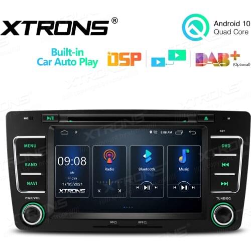 7" 2GB RAM 32GB ROM Android 10.0 OS Car DVD Multimedia System Player GPS Radio for Skoda Octavia 2009-2013 & Yeti 2008-2014