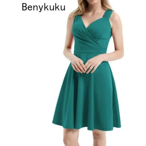 Benykuku White Summer Dresses